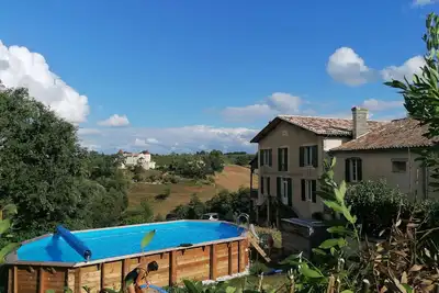 Image de Gite classé 3* pour 10 sur grand parc avec piscine privée. Ideal pour famille