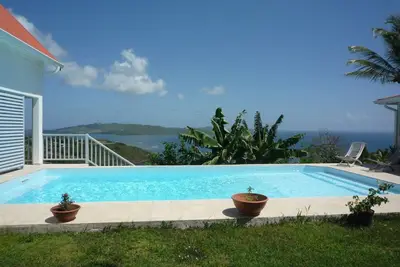 small furnished house rental with pool Robert Martinique