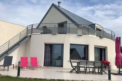 Image de Maison vue mer, plage à pied, jardin clos