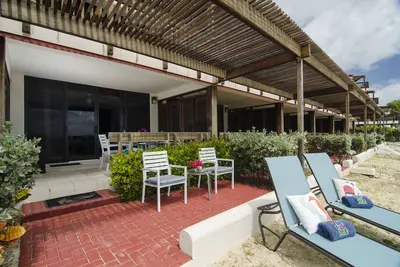Image de Sapphire Beach Condo, sur la plage de vie. Vues de St John et Bvi