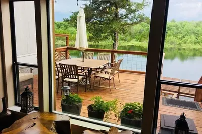 Image de Texoma Lake Maison 2 Vrbo. Marina View Water Pond Front Spacieux Famille Fun 2