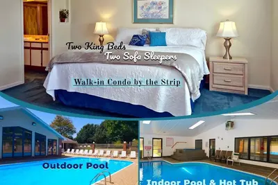 Image de Un favori pour beaucoup * Par Strip * Walk-In * 2 Kings * 8 personnes * Netflix * WiFi * Piscines * Hot