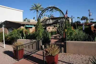 Image de Cottage historique situé dans la vieille ville de Scottsdale, Arizona
