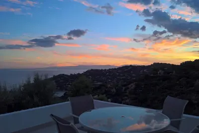Appartement confortable avec piscine avec vue imprenable près de Villasimius