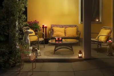 Image de Charmante villa de style vénitien avec jardin et terrasse, parc gratuit et Wi-Fi gratuit