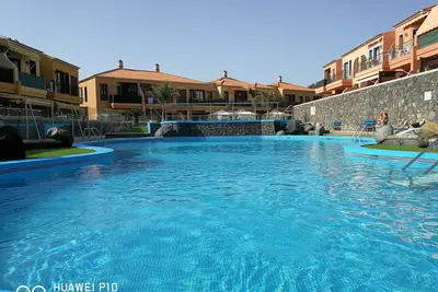 Image de tenerife sud  superbe appartement de rez-de-chaussée dans beau complexe