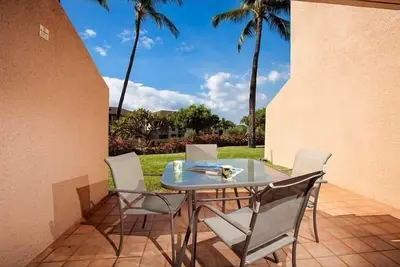 Image de Vue sur le jardin - rez-de-chaussée - grande véranda ouverte