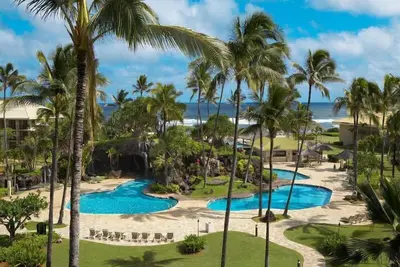 Image de 4 * Beachfront Luxury Resort, chambre avec vue mer \/ piscine!