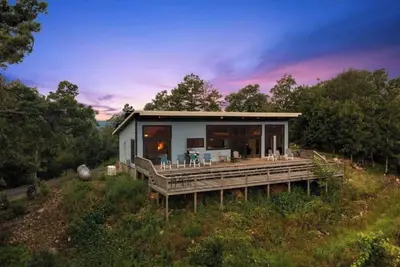 Image de La Maison Sommet - 180 vues panoramiques degré de Kiamichi l'Aigle et le lac Broken Bow