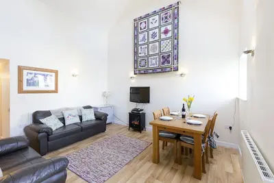 Image de Superbe conversion de grange dans un beau cadre rural