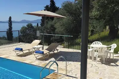 Image de Zeus 1 appartement avec piscine et vue sur la mer et piscine