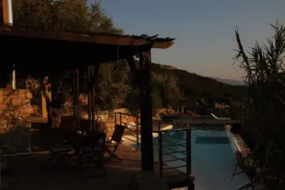 Image de Melolia A2 maison de vacances avec piscine et vue imprenable