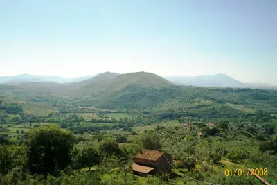 Image de chambre double avec vue