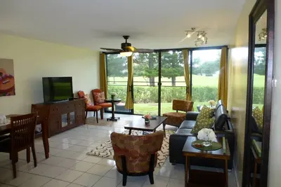 Image de Luxe sur terrain de golf Hawaii North Shore Turtle Bay Wifi gratuit 2 Parking gratuit A / C