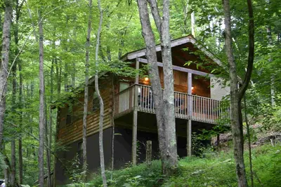 Image de Cabane en rondins authentique et privée