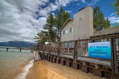 Location en bord de mer à South Lake Tahoe - Communauté privée ~ Duplex
