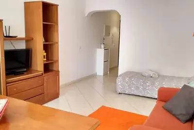 Image de 1d spacieux appartement 1 chambre à coucher et Barbecue