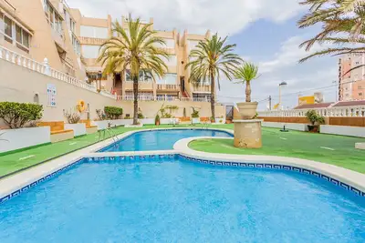 Image de Idéal pour les familles, couples ou les amis - appartement avec piscine commune, plage à proximité