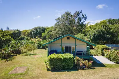 Image de Cottage familial avec vue sur l'océan et romantique sur 10 acres de domaine privé