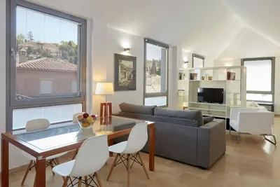 Image de Loft avec des plafonds en pente dans le Realejo, parking en option