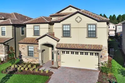 Image de ChampionsGate, Villa exécutive de luxe de 9 chambres, pour 30 + 2 personnes, piscine et spa orientés à l'ouest