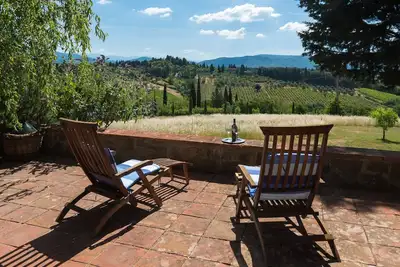 Image de Maison avec vue sur le Chianti