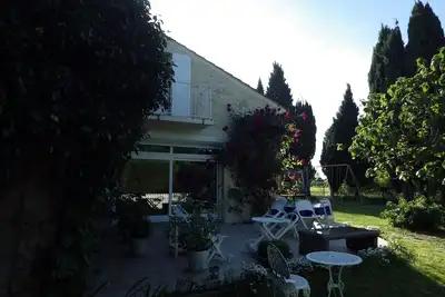Image de Appartement 6 personnes dont 2 adultes dans un Mas provençal  avec  piscine