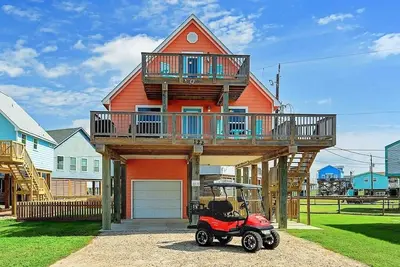 Image de Belle maison de plage avec vue sur l'océan. Idéal pour les voyages d'affaires