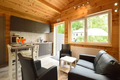 Image de Chalet près de Durbuy avec Jardin Privé