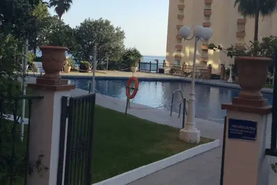 Andalousie, Benalmadena, magnifique vue sur mer, à 100 m de la plage