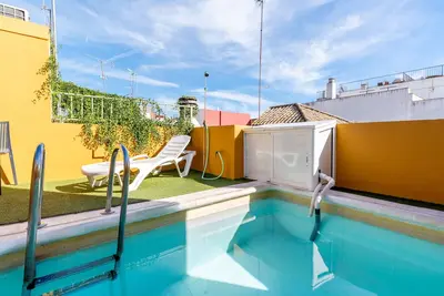 Image de Archeros Terrace. 1 bedroom, terrace and private pool