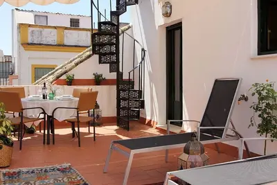 Image de Cuna Terrasse. 1 chambre, terrasse privée
