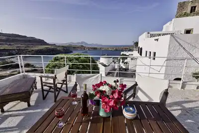 Image de Lindos Center - Villa pour 10 personnes - Terrasse sur le toit - Vues fantastiques sur la mer