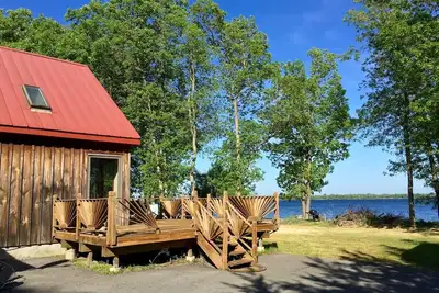 Image de Belle Lake House w / plage privée