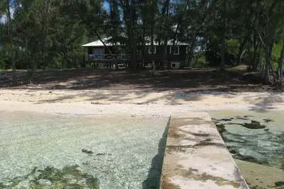 Image de Beach Front Home sur Eleuthera Bahamas, nager, plonger, pêcher et faire du kayak