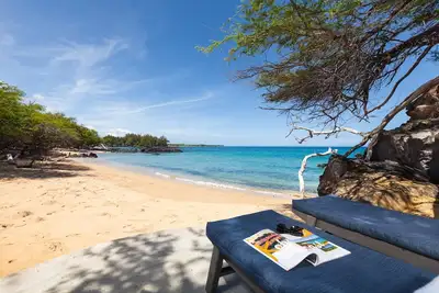 Image de Baie de Waialea - Plage de sable blanc - Hawaï authentique