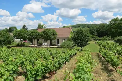 Maison privée et luxueuse pour 4 personnes entre Santenay et Nolay