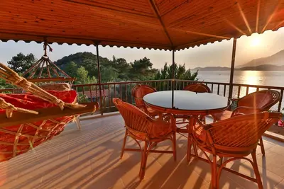 Image de Location de vacances Kas avec vue imprenable sur la mer et piscine (4 personnes)