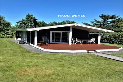 Image de 150 m de la plage hasmark. Pour toute la famille. Trampoline, vélos. animaux acceptés