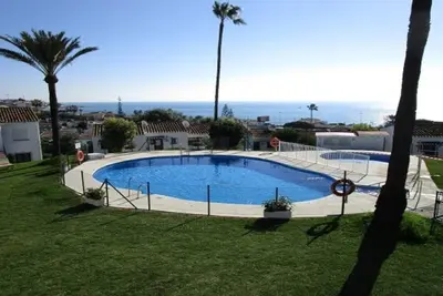 Image de Appartement d'angle au sommet avec vue sur la mer et soleil toute la journée