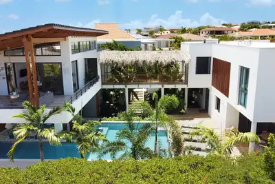 Image de villa de vacances de luxe Hakuna Matata 2-6 personnes Jan Thiel Beach à distance de marche