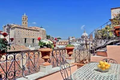 Image de Charme Foro Romano Terrasse De Luxe