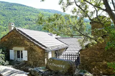 Image de Gite écoresponsable Castagnere 4* En Cevennes :\nclimatisation, animal bienvenu