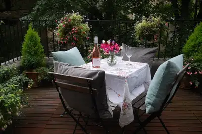 Image de Charme Chelsea 2 chambres Pied a Terre + Belle terrasse privée sur le toit-terrasse