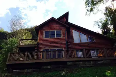 Image de Cabane en rondins côté montagne