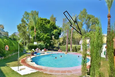 Image de Lumineux et grand Penthouse, 2Terrasses, piscines, jardin, 2 piscines, plages, golf