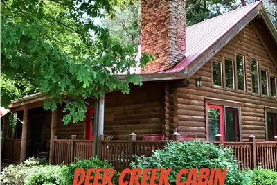 Image de Vacances Au Cerf Creek Cabin-Il A Tout! 4b-2. 5 W / Hottub-Minutes Au Parc Fcf