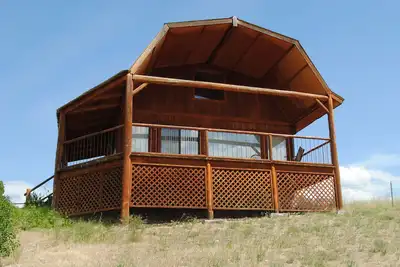 Image de Wilderness Spirit Cabins, Llc-'Eagle Nest '- Vues sur les montagnes paradisiaques