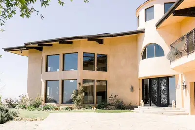 Image de Toscane Style Vignoble / Estate Donnant Malibu, Los Angeles & The Ocean Pacifique