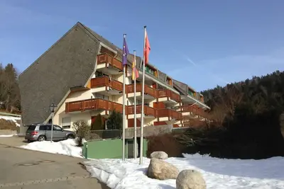Image de Appartement avec 2 chambres, balcon et vue sur Todtmoos